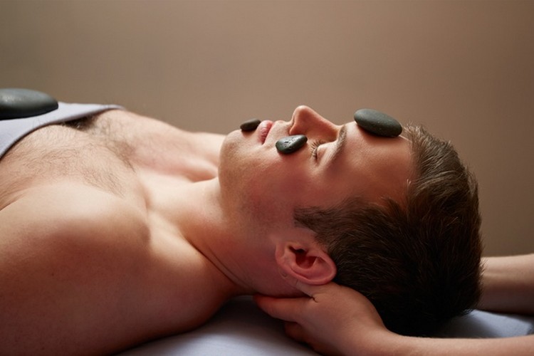 Hot stone massage